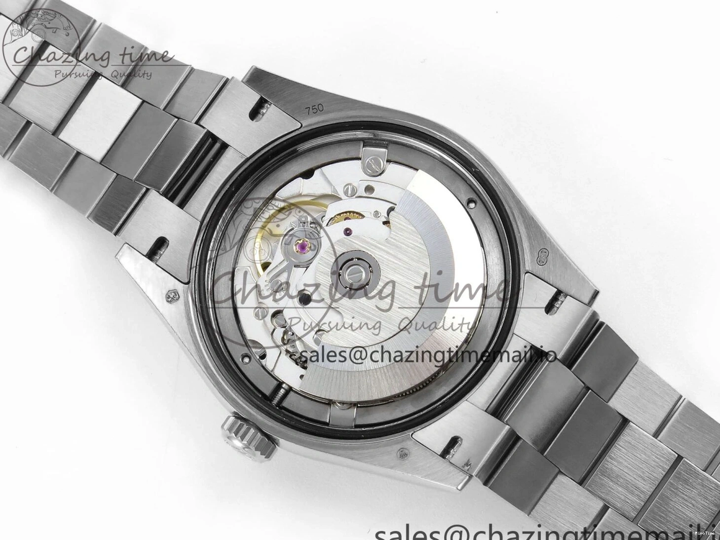 MiroTime 0404 Day Date 36 YG 128236 KF 1:1 Best Edition Ice Blue Crystal Dial on President Bracelet A2836 (Gain Weight) Modern 500